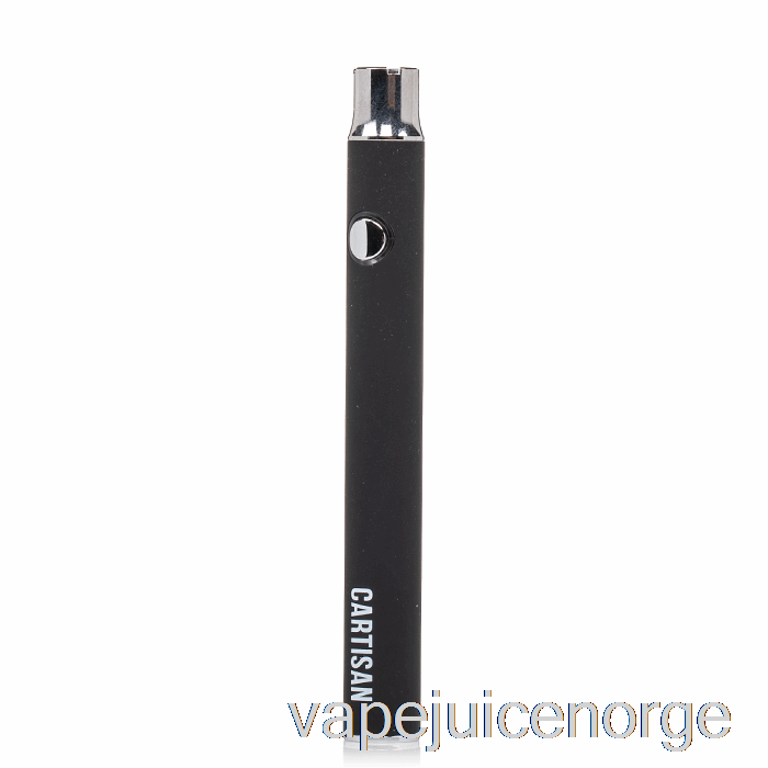 Vape Juice Cartisan Knapp Vv 400 510 Batteri Svart